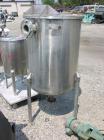 Used- Thermo Craft Tank, 65 gallon, stainless steel, vertical. 26