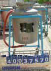 Used O.G. Kelley Co. Pressure Tank, 55 gallon, 304 stainless steel, vertical. 24