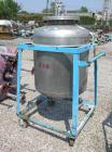 Used Pressure Tank, 100 Gallon, Stainless Steel, Vertical. 30