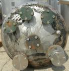 Used Vessels Pipe Pressure Tank, 225 gallon, 304L stainless steel, vertical. 36