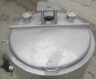 Used Tank, 100 gallon, 321 stainless steel, vertical. 30