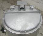 Used- Tank, 100 gallon, 321 stainless steel, vertical. 30