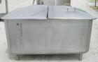 Used - Tank, 300 gallon, 304 stainless steel, rectangular. 42