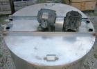 Used Tank, 425 gallon, 316 stainless steel, vertical. Approximately 54