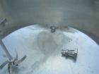 Used Tank, 425 gallon, 316 stainless steel, vertical. Approximately 54
