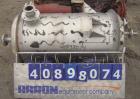Used Pharmacia Pressure Receiver, 85 Gallon, 304 Stainless Steel, Vertical. 24