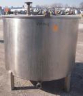 Used Tank, Approximately 400 Gallon, 304 Stainless Steel, Vertical. 57