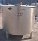 Used Tank, Approximately 400 Gallon, 304 Stainless Steel, Vertical. 57