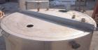 Used Tank, Approximately 400 Gallon, 304 Stainless Steel, Vertical. 57