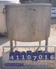 Used Tank, Approximately 200 Gallon, 316 Stainless Steel, Vertical. 45