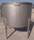 Used Tank, Approximately 200 Gallon, 316 Stainless Steel, Vertical. 45