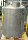 Used Tank, 375 Gallon, 304 Stainless Steel, Vertical. Approximately 46