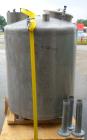Used Tank, 375 Gallon, 304 Stainless Steel, Vertical. Approximately 46