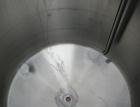 Used Tank, 375 Gallon, 304 Stainless Steel, Vertical. Approximately 46
