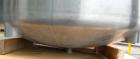 Used Tank, 375 Gallon, 304 Stainless Steel, Vertical. Approximately 46