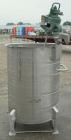 Used Tank, 115 Gallon, 304 Stainless Steel, Vertical. 30