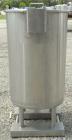 Used Lewis Process Systems Tank, 60 Gallon, 304 Stainless Steel, Vertical. 22
