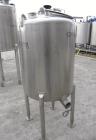 Used Tank, 100 Gallon, 316 Stainless Steel, Vertical. 30
