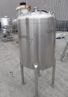 Used- Tank, 100 Gallon, 316 Stainless Steel, Vertical. 30