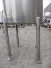 Used- Tank, 100 Gallon, 316 Stainless Steel, Vertical. 30