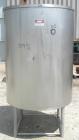 Used Tank, Approximately 450 Gallon, 304 Stainless Steel, Vertical. 45