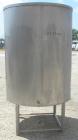 Used Tank, Approximately 450 Gallon, 304 Stainless Steel, Vertical. 45