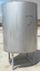 Used Tank, Approximately 450 Gallon, 304 Stainless Steel, Insulated, Vertical. 45