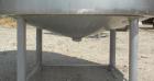 Used Tank, Approximately 450 Gallon, 304 Stainless Steel, Insulated, Vertical. 45