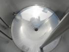 Used Tank, Approximate 450 Gallon, 304 Stainless Steel, Vertical. 45