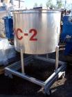 Used Tank, 150 Gallon, Stainless Steel. Approximate 40