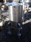 Used Tank, 30 Gallon, Stainless Steel. Approximate 18