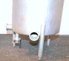 Used Tank, 110 Gallon, 304 Stainless Steel, Vertical. 30’’ Diameter x 36’’ straight side. Flat open top with a 1 piece cover, sloped bottom. Top bolt on 10’’ 316 stainless steel extension with a 3’’ ...