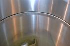 Used Tank, 110 Gallon, 304 Stainless Steel, Vertical. 30’’ Diameter x 36’’ straight side. Flat open top with a 1 piece cover, sloped bottom. Top bolt on 10’’ 316 stainless steel extension with a 3’’ ...