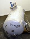 Used Inox-Maurer AG Tank, 760 Liter (200 Gallon), 316L Stainless Steel, Horizontal. Approximate 31” diameter x 51” straight side, dished ends. Internal rated -1/2 bar (-14.50/29 psi) at 120 degrees C...