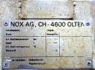 Used Inox AG Pressure Tank, 1600 Liter (422 Gallon), 316L Stainless Steel, Horizontal. Approximate 44” diameter x 54” straight side, dished ends. Internal rated -1/2 bar (-14.5/28 psi) at 50 degrees ...