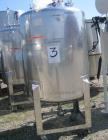 Used Tank, Approximate 160 Gallon, Electropolished Stainless Steel. 32