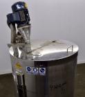 Used Tank, 90 Gallon, 304 Stainless Steel, Vertical. Approximate 28