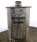 Used Tank, 100 Gallon, 304 Stainless Steel, Vertical. 30