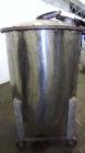 Used Tank, 100 Gallon, 304 Stainless Steel, Vertical. 30