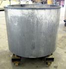 Used Tank, 400 Gallons, 301 Stainless Steel, Vertical. Approximate 54