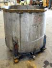 Used Tank, 300 Gallons, 301 Stainless Steel, Vertical. Approximate 48