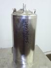 Used 10.5 Gallon Stainless Steel DeJong Gorredijk Pressure Tank