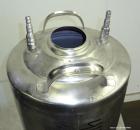 Used 10.5 Gallon Stainless Steel DeJong Gorredijk Pressure Tank