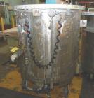 Used Tank, 300 Gallon, Stainless Steel, Vertical. 48