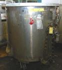 Used Tank, 300 Gallon, Stainless Steel, Vertical. 48