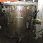 Used Tank, 300 Gallon, Stainless Steel, Vertical. 48