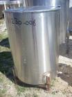 Used- Tank, 120 Gallon, Stainless Steel, Vertical. 31