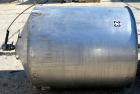 Used Tank, 350 Gallon, 304 Stainless Steel, Vertical. 44