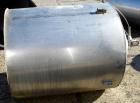 Used Tank, 350 Gallon, 304 Stainless Steel, Vertical. 44