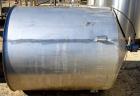 Used Tank, 350 Gallon, 304 Stainless Steel, Vertical. 44